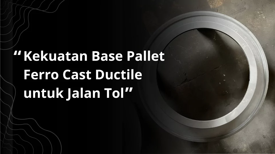 Base Pallet ferro cast