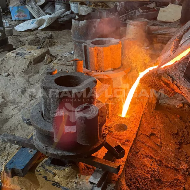 Proses Penuangan Cor Logam