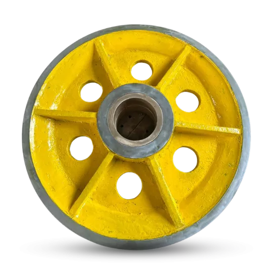 Spare Part Pulley Produk Parama Logam